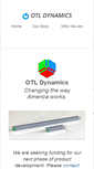 Mobile Screenshot of otldynamics.com